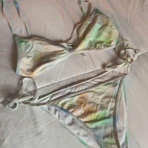 Tie dye bikini